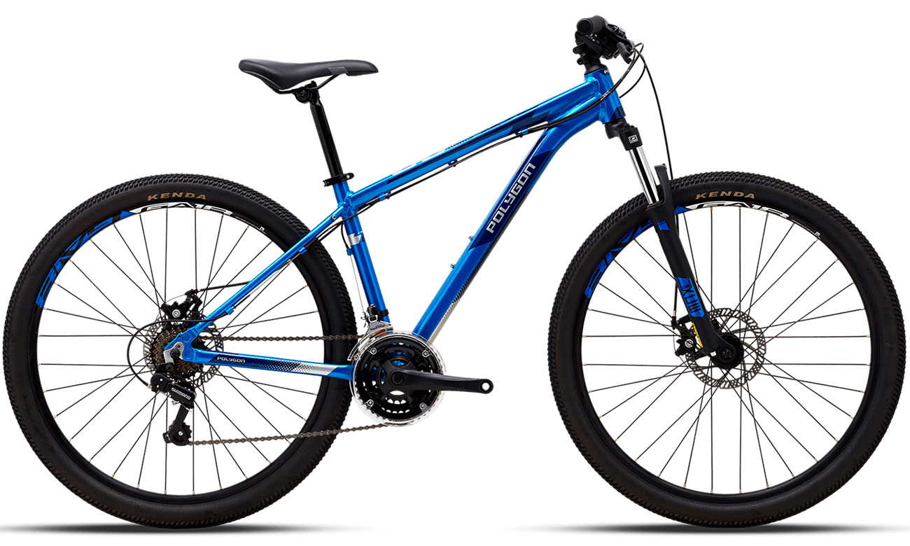 Велосипед POLYGON CASCADE 2 27,5" 2021, размер М, blue